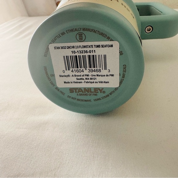 Stanley The Flowstate Quencher H2.0 Tumbler 30oz Seafoam New Hot/Cold Exercise - Picture 3 of 5